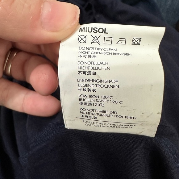 NWT Miusol Women's Casual Deep- V Neck Sleeveless Lace Maxi Dress sz L - Picture 7 of 13